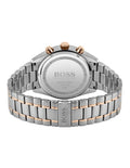 Buy Hugo Boss Mens Chronograph Champion Silver Stainless Steel Black Dial 44mm Watch - 1513819 in Pakistan