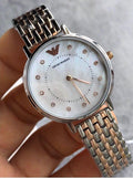 Buy Emporio Armani Women’s Quartz Stainless Steel Mother of Pearl Dial 28mm Watch - AR11094 in Pakistan