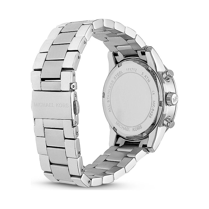 Buy Michael Kors Womens Quartz Ritz Silver Stainless Steel White Dial 37mm Watch - Mk6428 in Pakistan