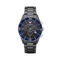 Buy Emporio Armani Men’s Chronograph Stainless Steel Black Dial 43mm Watch - AR1429 in Pakistan