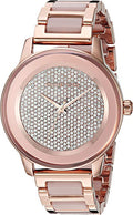 Buy Michael Kors Kinsley Rose Gold Tone Blush Acetate Women's Watch - Mk6432 in Pakistan