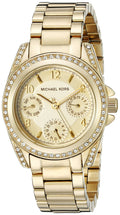 Buy Michael Kors Womens Quartz Blair Gold Stainless Steel Light Champagne Dial 33mm Watch - Mk5639 in Pakistan