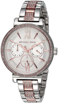 Buy Michael Kors Women's Sofie White Dial Two Tone Stainless Steel Strap Watch  - Mk4353 in Pakistan