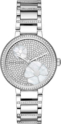 Buy Michael Kors Women's Courtney Analog Display Analog Quartz Silver Watch - Mk3835 in Pakistan