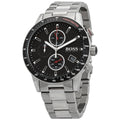 Buy Hugo Boss Mens Chronograph Quartz Rafale Stainless Steel Black Dial 44mm Watch - 1513509 in Pakistan