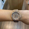 Buy Michael Kors Womens Quartz Stainless Steel Rose Gold Dial 37mm Watch - Mk7230 in Pakistan