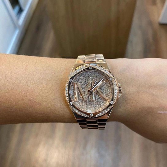 Buy Michael Kors Womens Quartz Stainless Steel Rose Gold Dial 37mm Watch - Mk7230 in Pakistan