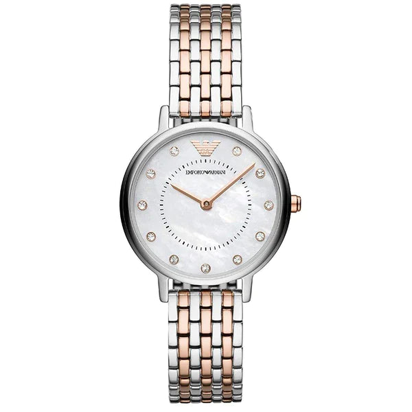 Buy Emporio Armani Womens Quartz Stainless Steel Mother Of Pearl Dial 32mm Watch - Ar2508 in Pakistan