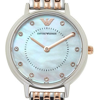 Buy Emporio Armani Women’s Quartz Stainless Steel Mother of Pearl Dial 28mm Watch - AR11094 in Pakistan