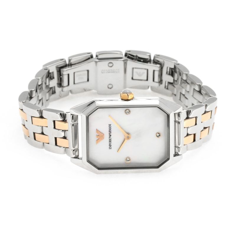 Buy Emporio Armani Women's Analog Stainless Steel White Dial 36mm Watch AR11146 in Pakistan