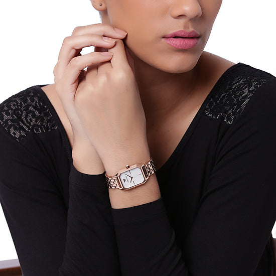 Buy Emporio Armani Womens Analog Stainless Steel Mother Of Pearl Dial 36mm Watch - Ar11147 in Pakistan