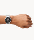 Buy Emporio Armani Men's Chronograph Stainless Steel Black Dial 44mm Watch AR11208 in Pakistan