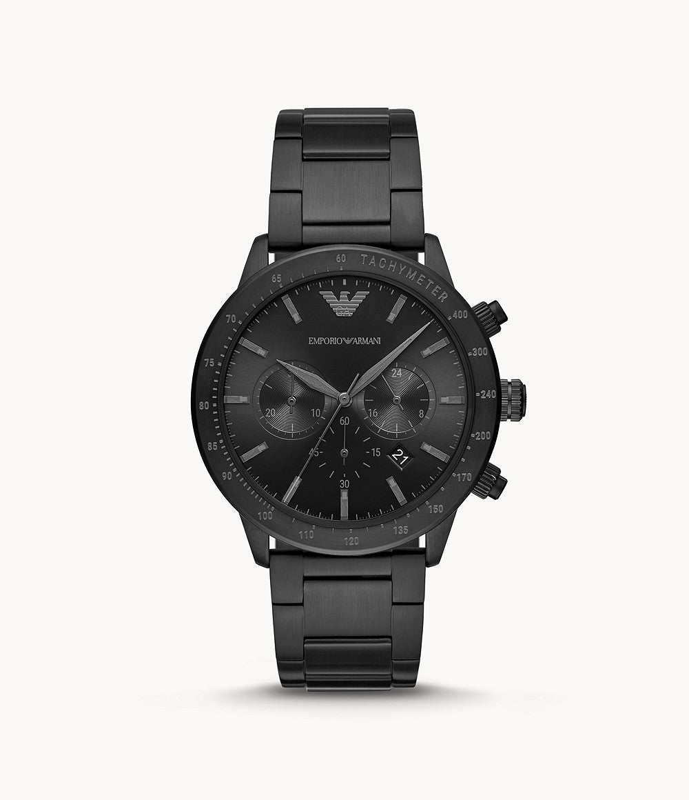 Buy Emporio Armani Mens Quartz Stainless Steel Black Dial 43mm Watch - Ar11242 in Pakistan