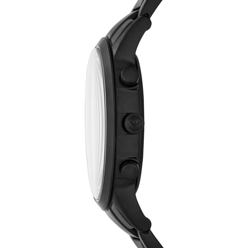 Buy Emporio Armani Mens Chronograph Quartz Analog Stainless Steel Black Dial 43mm Watch - Ar11275 in Pakistan