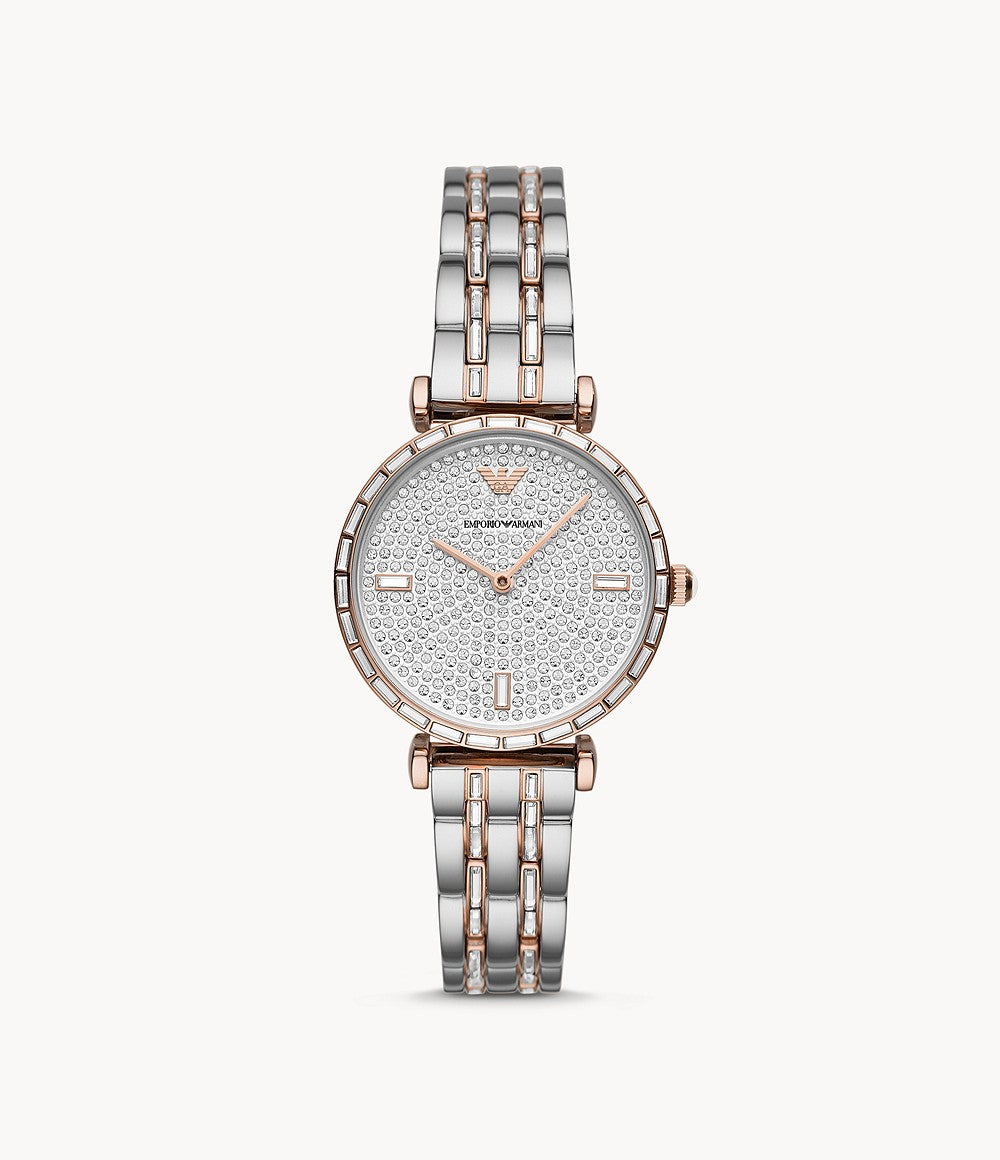 Buy Emporio Armani Women's Analog Stainless Steel Silver Dial 32mm Watch AR11293 in Pakistan