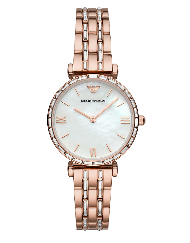 Buy Emporio Armani Womens Analog Stainless Steel Mother Of Pearl Dial 32mm Watch - Ar11294 in Pakistan