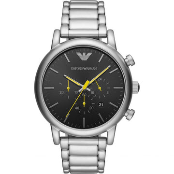 Buy Emporio Armani Men’s Quartz Stainless Steel Black 46mm Watch - AR11324 in Pakistan