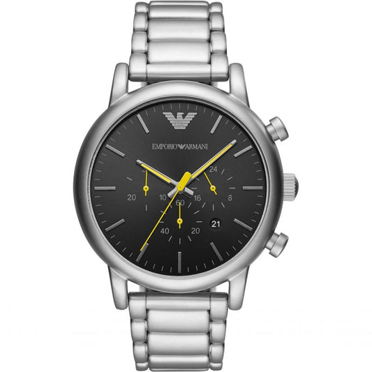 Buy Emporio Armani Men’s Quartz Stainless Steel Black 46mm Watch - AR11324 in Pakistan