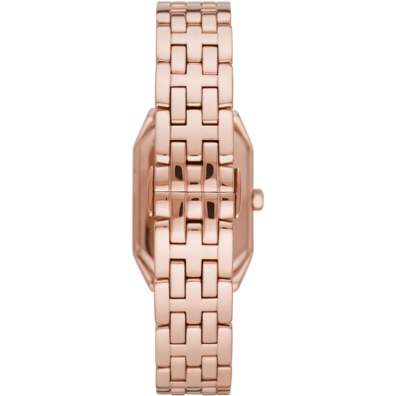 Buy Emporio Armani Womens Quartz Rose Gold Stainless Steel Mother Of Pearl Dial 24mm Watch - Ar11389 in Pakistan