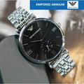 Buy Emporio Armani Stainless Steel Black Dial 40mm Watch for Men - Ar1676 in Pakistan