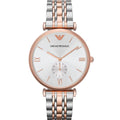 Buy Emporio Armani Men’s Quartz Two Tone Stainless Steel Silver Dial 40mm Watch - AR1677 in Pakistan