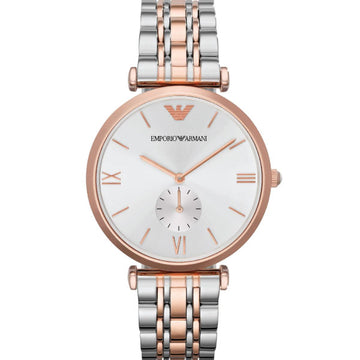 Buy Emporio Armani Men’s Quartz Two Tone Stainless Steel Silver Dial 40mm Watch - AR1677 in Pakistan