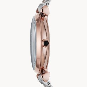 Buy Emporio Armani Womens Analog Stainless Steel Grey Dial 32mm Watch - Ar1725 in Pakistan