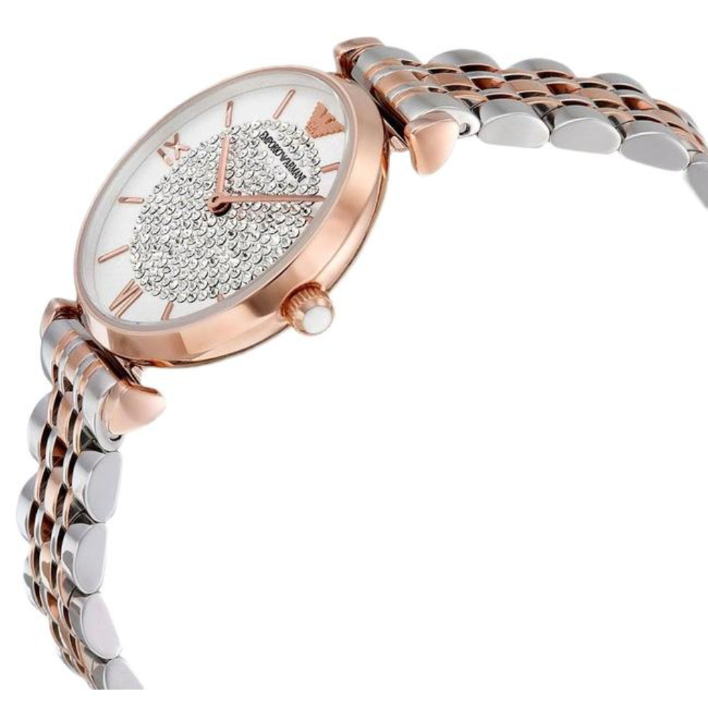 Buy Emporio Armani Womens Analog Stainless Steel White Dial 32mm Watch - Ar1926 in Pakistan