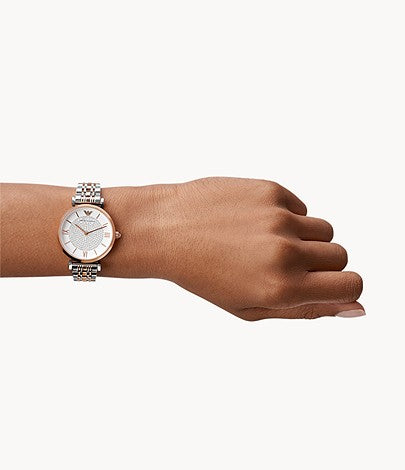 Buy Emporio Armani Womens Analog Stainless Steel White Dial 32mm Watch - Ar1926 in Pakistan