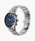 Buy Emporio Armani Men's Chronograph Quartz Stainless Steel Blue Dial 41mm Watch AR2448 in Pakistan