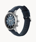 Buy Emporio Armani Men’s Quartz Leather Strap Blue Dial 43mm Watch - AR2473 in Pakistan