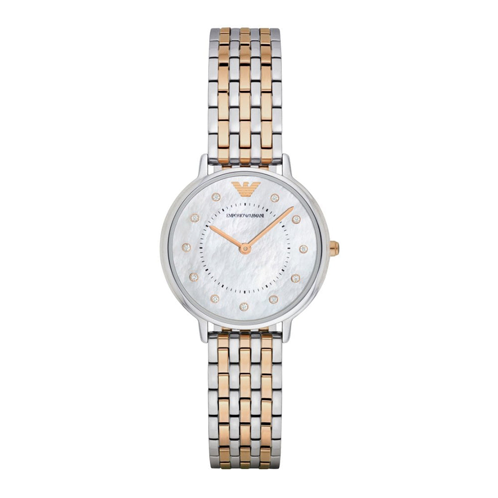 Buy Emporio Armani Womens Quartz Stainless Steel Mother Of Pearl Dial 32mm Watch - Ar2508 in Pakistan