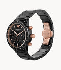 Buy Emporio Armani Men's Quartz Black Ceramic Black Dial 43mm Watch AR70002 in Pakistan