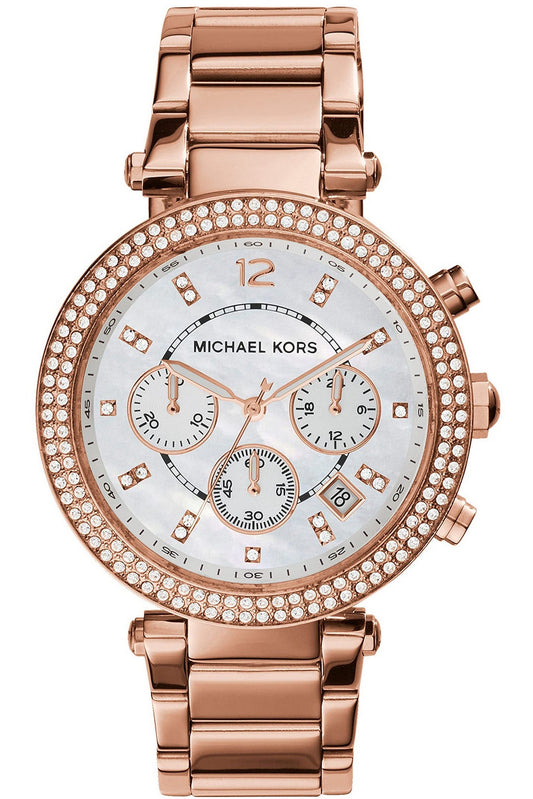 Buy Michael Kors Women’s Quartz Stainless Steel Mother of pearl Dial 39mm Watch - 5491 in Pakistan
