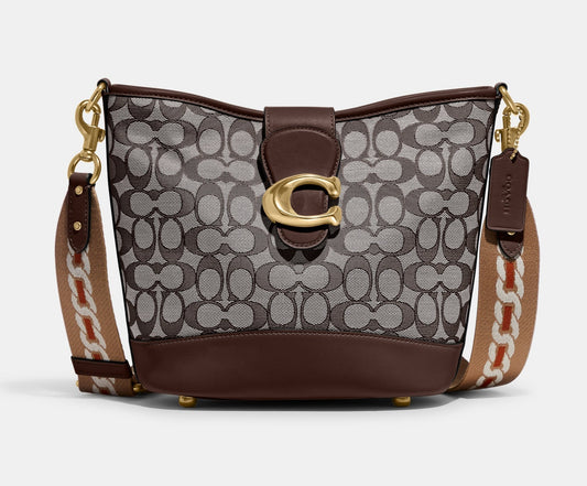 Buy Coach Talli Bucket Bag Medium - Oak Maple in Pakistan