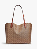 Buy Coach Willow Tote Bag Large - Tan Rust in Pakistan