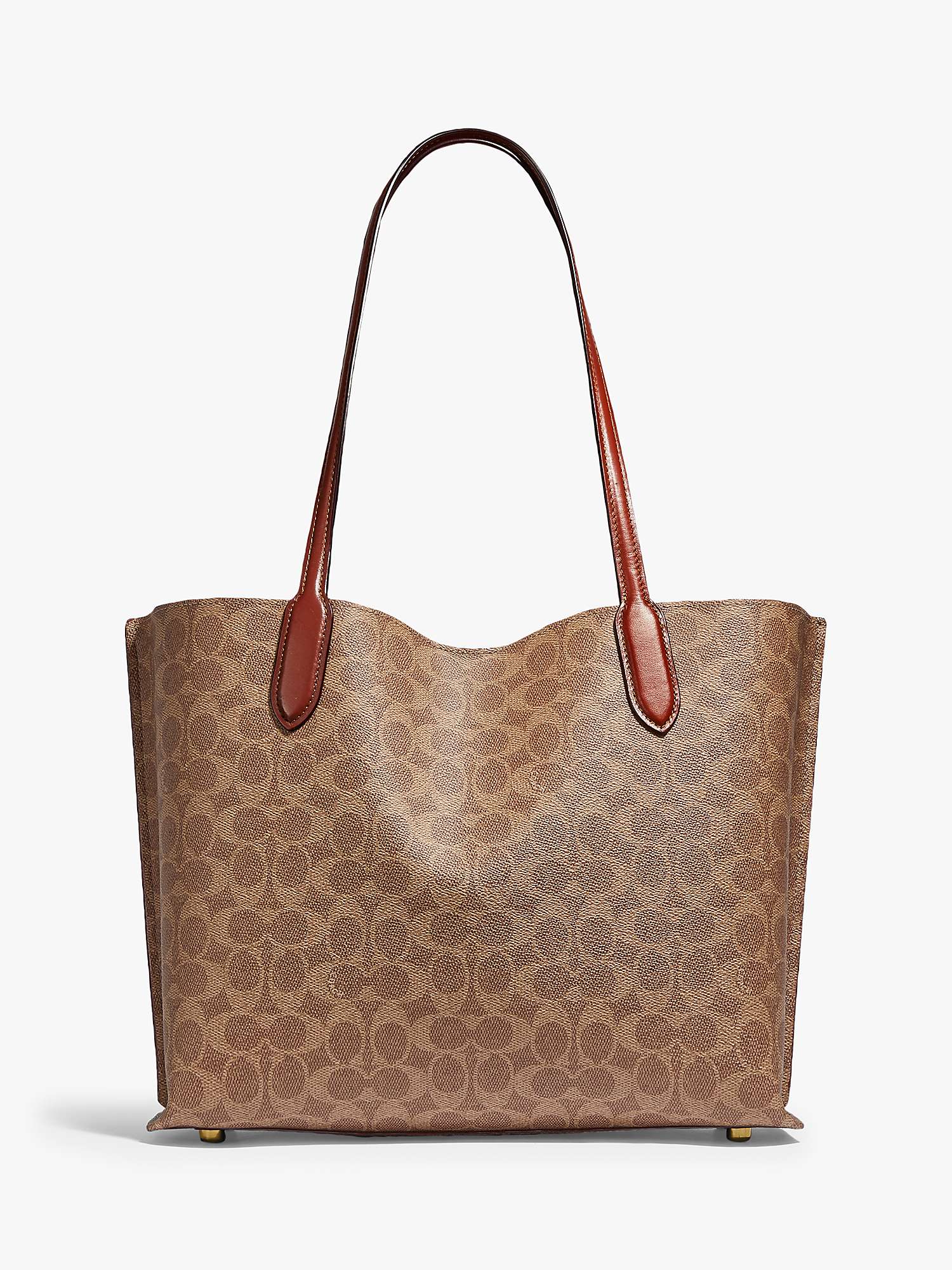 Buy Coach Willow Tote Bag Large - Tan Rust in Pakistan