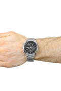 Buy Hugo Boss Mens Chronograph Quartz Grand Prix Stainless Steel Black Dial 44mm Watch - 1513477 in Pakistan
