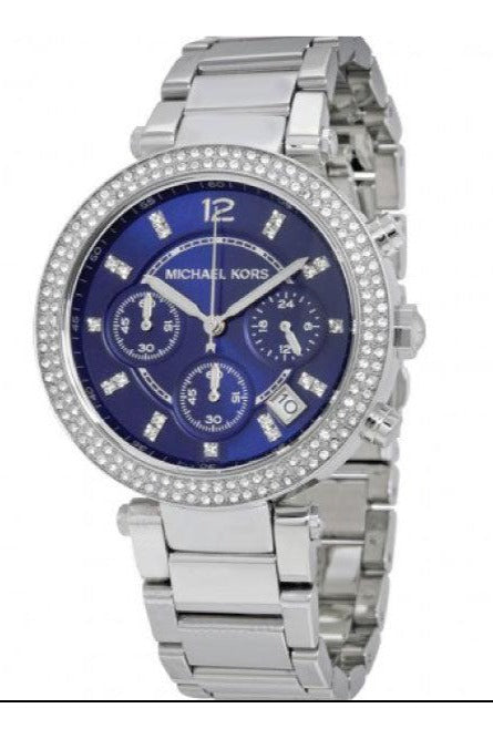 Buy Michael Kors Women’s Quartz Stainless Steel Blue Dial 39mm Watch - 6117 in Pakistan