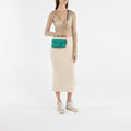 Buy Coach Tabby Light Polished Pebble Leather Mini Wristlet Crossbody Bag in Pakistan