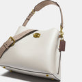 Buy Coach Willow Shoulder Bag Medium - Chalk Multi in Pakistan
