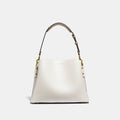 Buy Coach Willow Shoulder Bag Medium - Chalk Multi in Pakistan