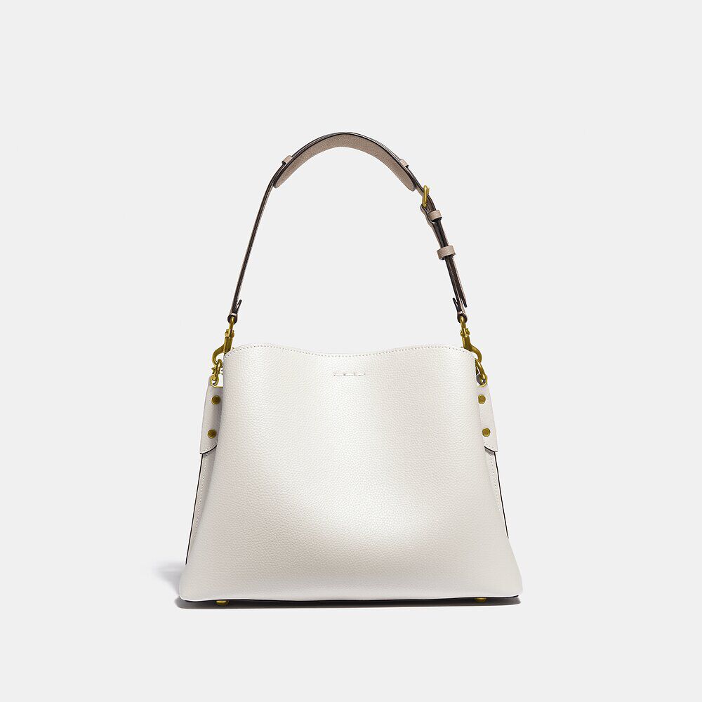 Buy Coach Willow Shoulder Bag Medium - Chalk Multi in Pakistan