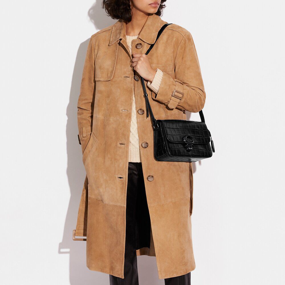 Buy Coach Studio Croc Embossed Bag Medium in Pakistan