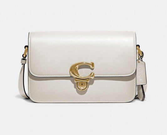 Buy Coach Studio Shoulder Bag Medium - Chalk in Pakistan