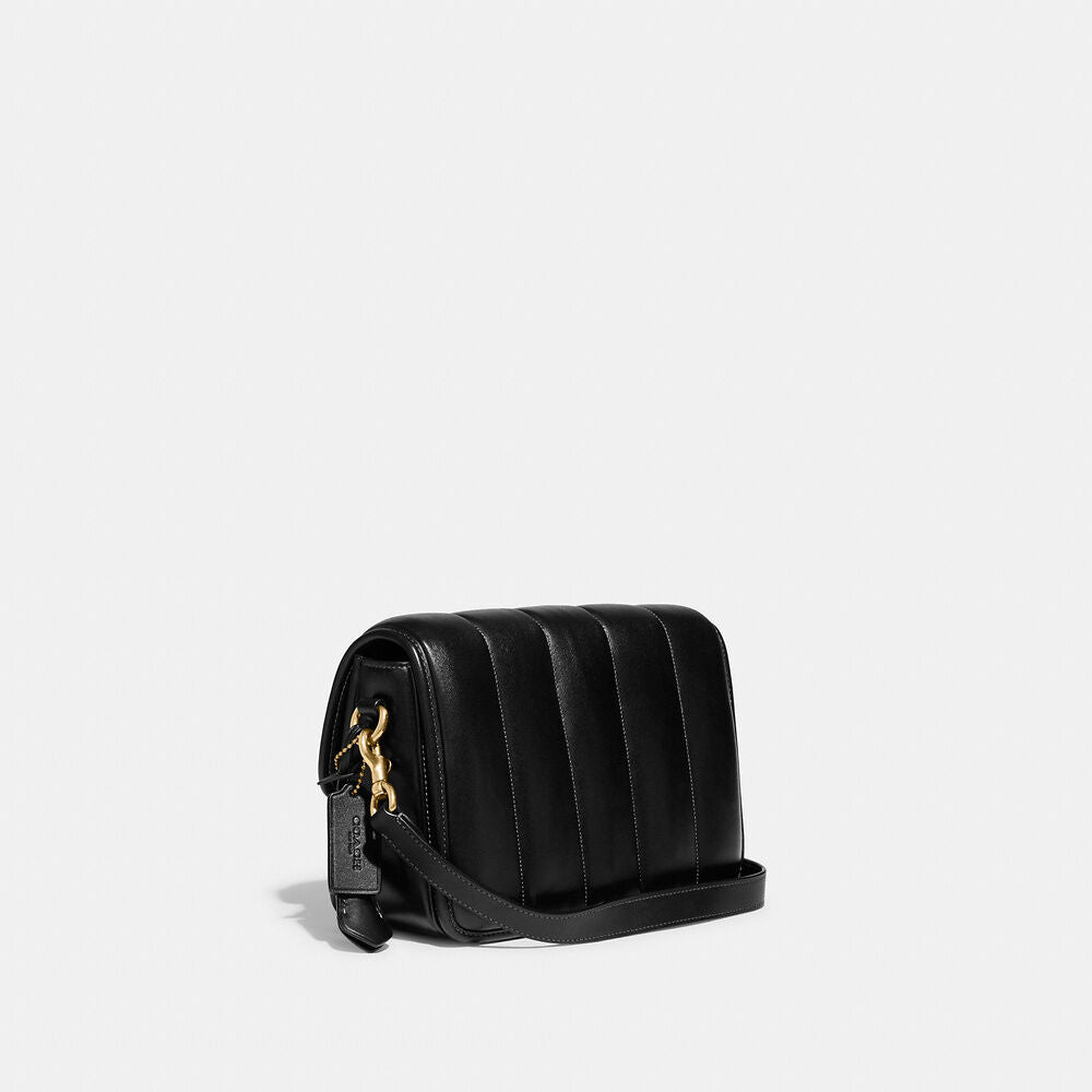 Buy Coach Studio Shoulder With Quilting Bag Medium - Black in Pakistan