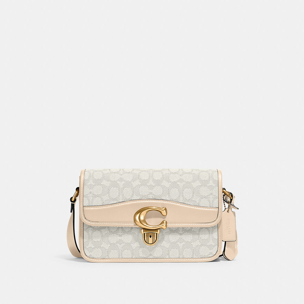 Buy Coach Studio Jacqaurd Bag Medium - Ivory in Pakistan