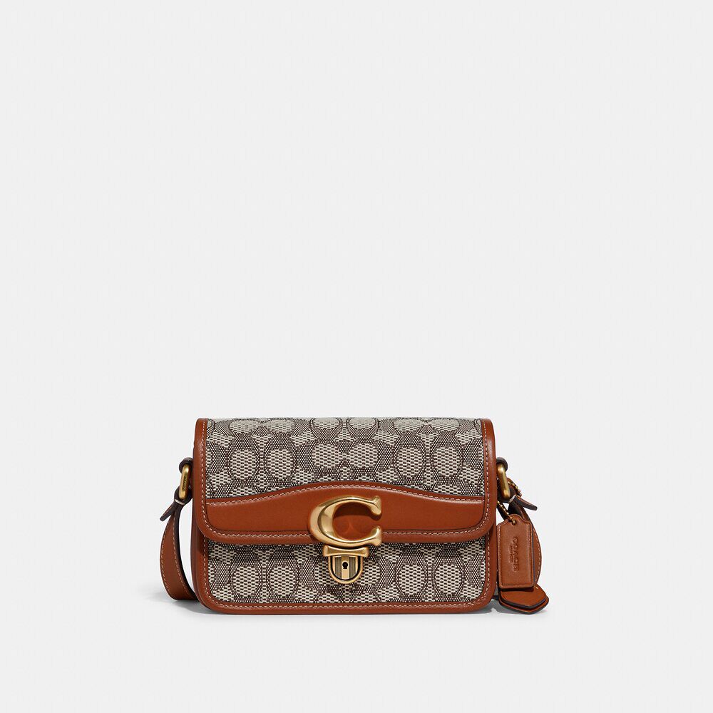 Buy Coach Studio Jacqaurd Bag Medium - Cocoa in Pakistan