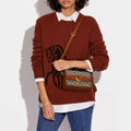 Buy Coach Studio Jacqaurd Bag Medium - Cocoa in Pakistan