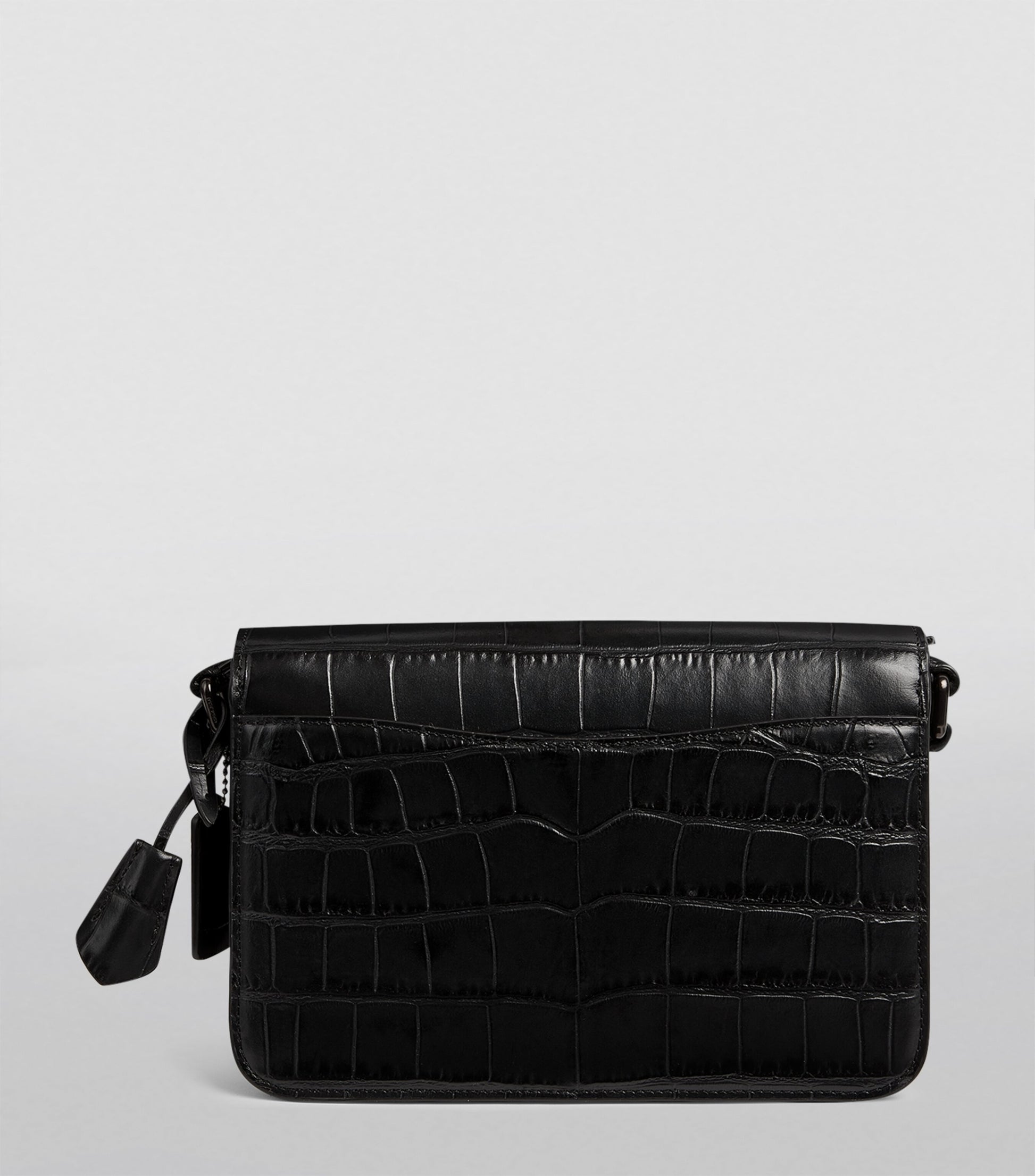 Buy Coach Studio Croc Embossed Bag Medium - Black in Pakistan